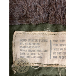 USAF FLYING WINTER HOOD USED