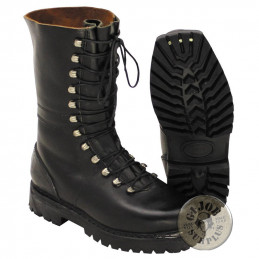 SOLO VENTA TIENDA!!! BOTAS ORIGINALES CUERO EJERCITO AUSTRIA USADAS