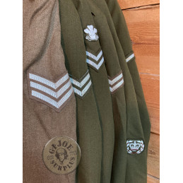SOLO TIENDA!!! CHAQUETAS PASEO No2 ESCOCES EJERCITO BRITANICO CON GALONES