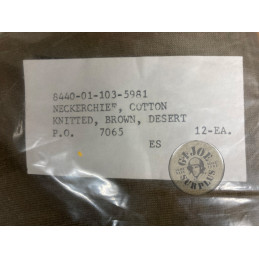 US ARMY DESERT COTTON NECKERCHIEF NEW