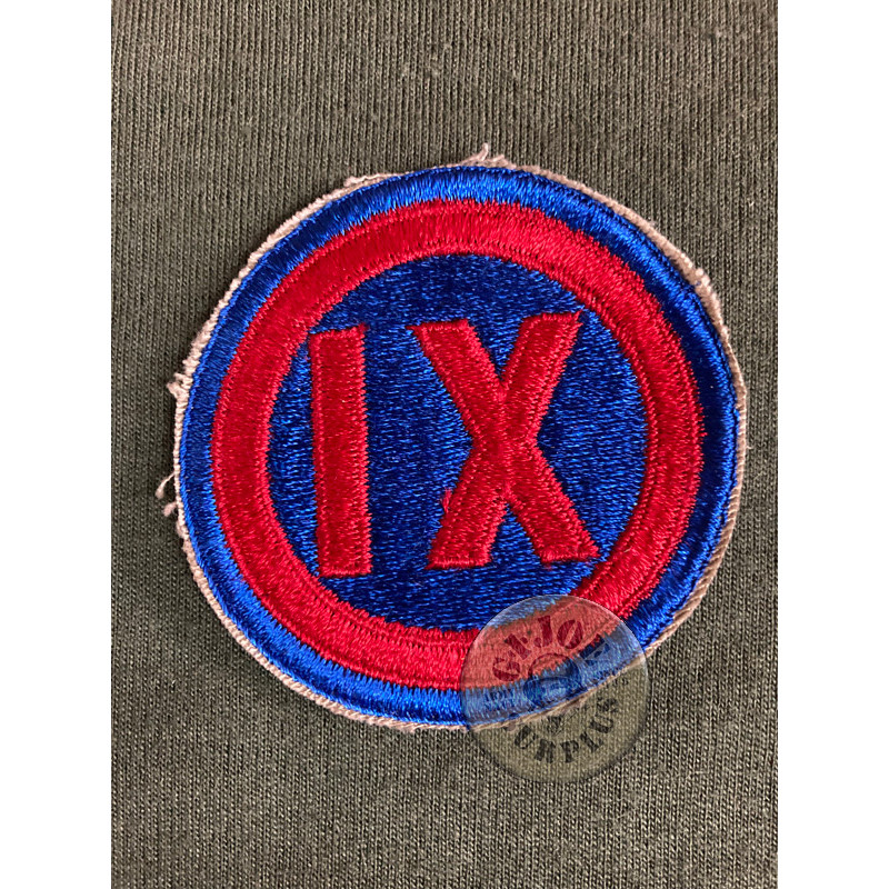 US ARMY GENUINE PATCH 9TH ARMY CORPS NEW