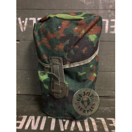 GERMAN ARMY HKG3 FLECKTARN COMBAT SYSTEM CANTEEN POUCH AS NEW GERMAN ARMY HKG3 FLECKTARN COMBAT SYSTEM CANTEEN POUCH
