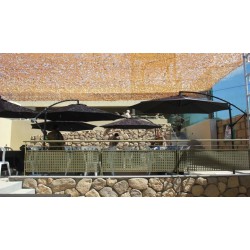 CAMOUFLAGE NET 6X3M 50% SHADE CAMOSYSTEMS PREMIUM/BROWN COLOUR