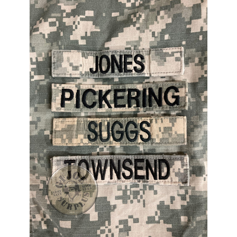 VENDA A BOTIGA!!! PEGATS VELCRO NOMS US ARMY ACU AT DIGITAL