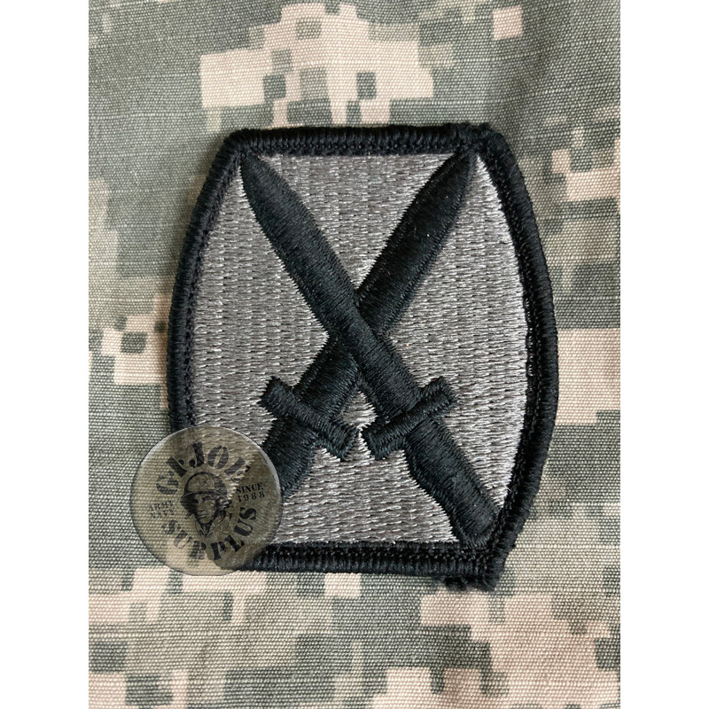 PEGATS VELCRO US ARMY "10TH MOUNTAIN DIVISION" UNIFORMITAT ACU AT DIGITAL CAMO