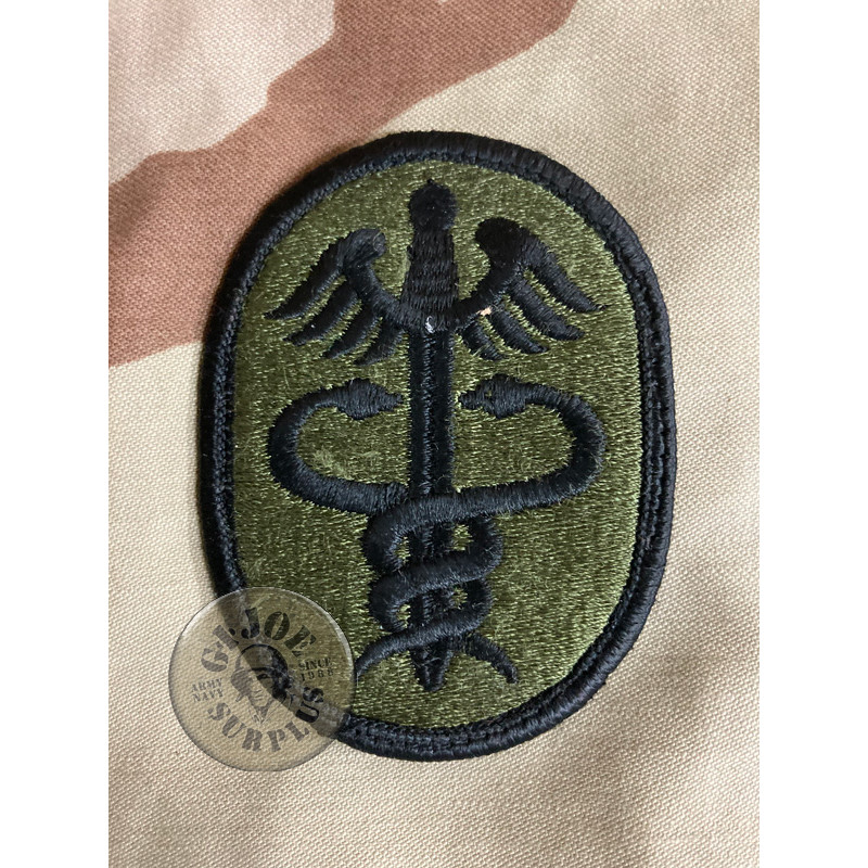 PEGATS US ARMY "MEDICAL COMMAND" VERD OLIVA NOUS
