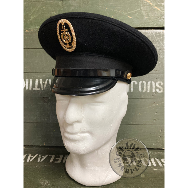 PEÇA UNICA!!! GORRA PLAT PILOT DE PORT DE LA MARINA MERCANT SOVIETICA