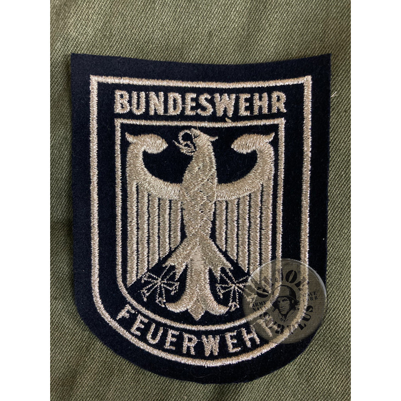 GERMAN ARMY "FIREFIGHTERS" PATCH OFF DUTY UNIFORM NEW