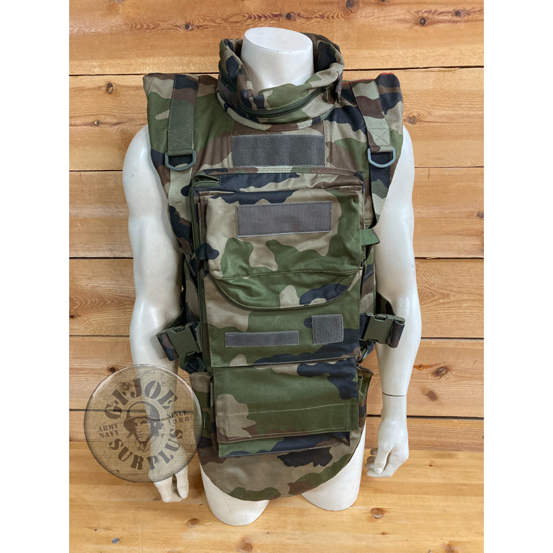 FRENCH ARMY CEE S3 CAMO PLATE CARRIER VEST NEW