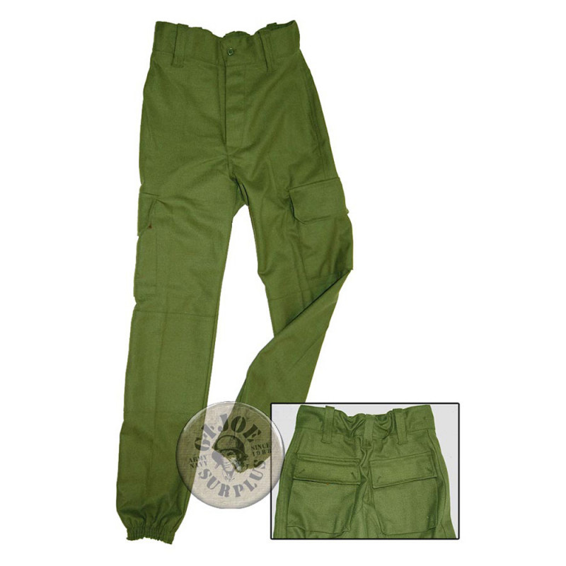 SPANISH ARMY MOUNTAIN TROOPS WOOL TROUSERS AS NEW CONDITION