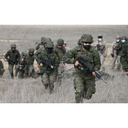 SOLO TIENDA!!! PANTALONES EJERCITO ESPAÑA CAMUFLAJE DIGITAL BOSCOSO USADOS