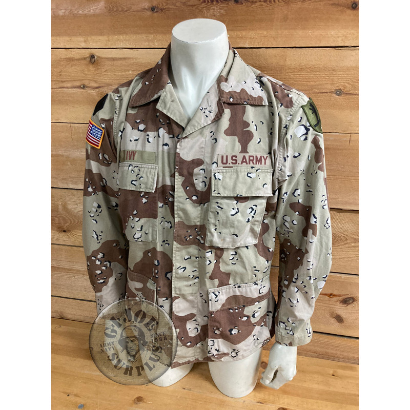ONE PIECE!!! US ARMY DESERT 6 BDU JACKET MEDIUM REGULAR