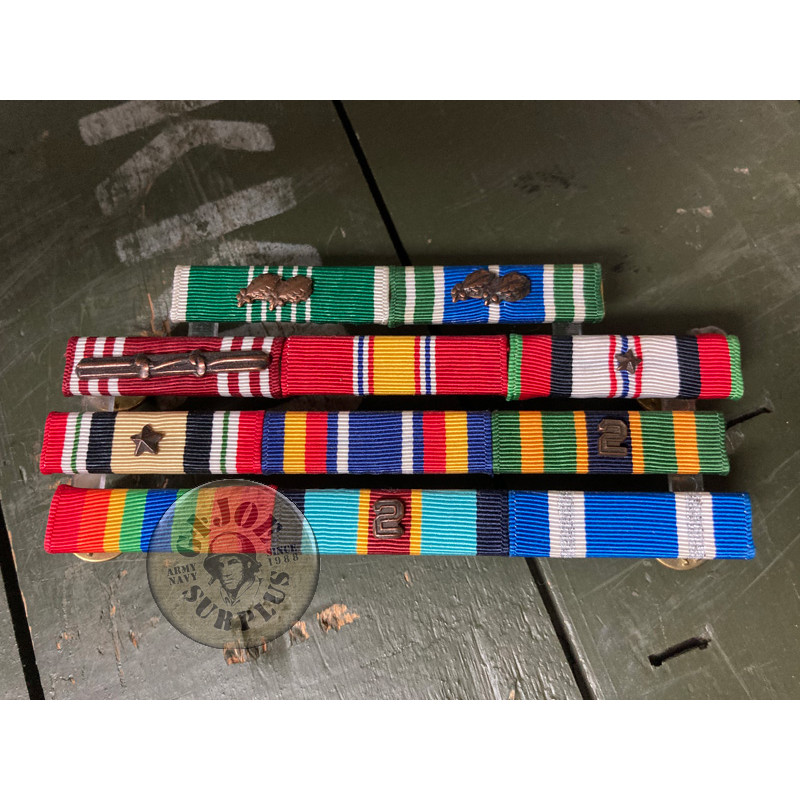 PIEZA UNICA!!! DAMERO 11 MEDALLAS US ARMY