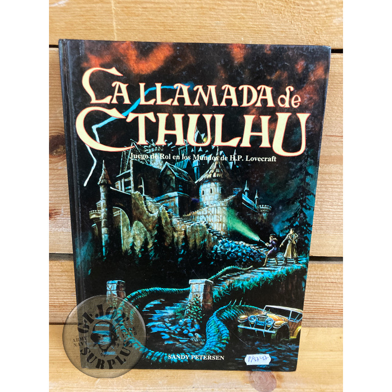 LLIBRE JOC DE ROL "LA LLAMADA DE CTHULHU" EDICIO ESPANYOLA 1988