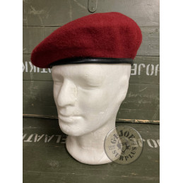 FRANCE MADE ARMY BERETS RED...