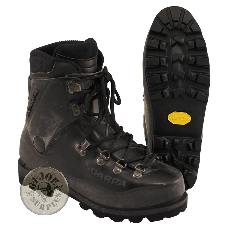 SELLING AT STORE!!! GERMAN ARMY MOUNTAIN "SCARPA VEGA" USED BOOTS