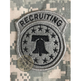 PEGATS VELCRO US ARMY "RECRUITING COMMAND" UNIFORMITAT ACU AT DIGITAL CAMO