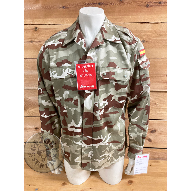 ONE PIECE!!! SPANISH ARMY EXPERIMENTAL ARMY COMBAT SHIRT IN MARINES CAMO