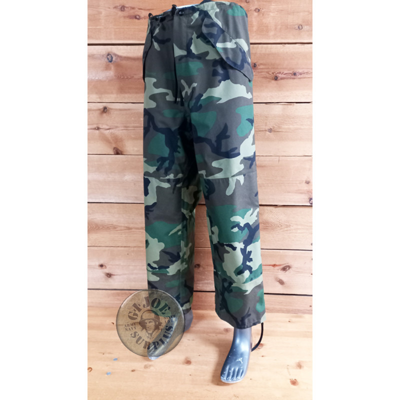 PANTALONES GORETEX ECWCS CAMO WOODLAND US ARMY NUEVOS