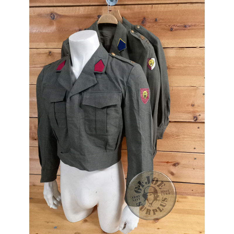 SOLO TIENDA!!! CHAQUETAS CORTAS LANA EJERCITO BELGICA