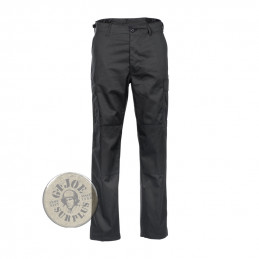 PANTALO CARGO "BDU REFORÇOS" COLOR NEGRE