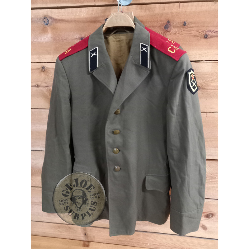 SELLING AT OUR STORE!!! SOVIET UNION EVERYDAY SOLDIERS JACKET WITH DECORATION USED