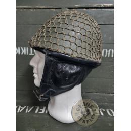 ROMANIAN ARMY M1973 PARACHUTIST STEAL HELMET AS NEW