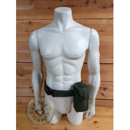 ITALIAN ARMY OLIVE GREEN NYLON MAGAZINES POUCH NEW