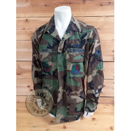 PEÇA UNICA!!! JAQUETA BDU WOODLAND US AIR FORCE LARGE XLONG