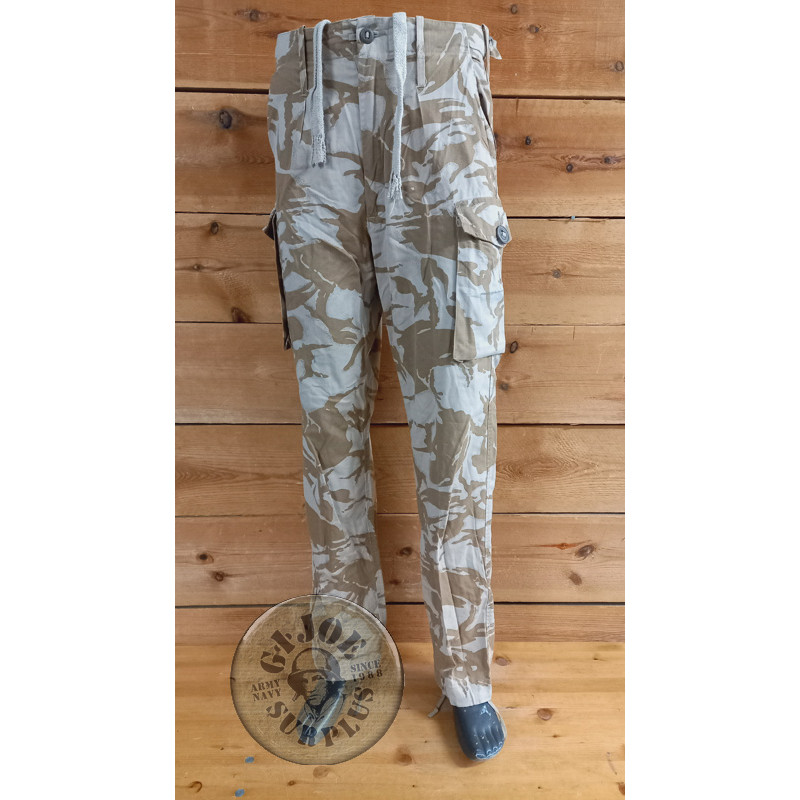 SOLO TIENDA!!! PANTALONES EJERCITO BRITANICO CAMO DESERT DPM USADOS