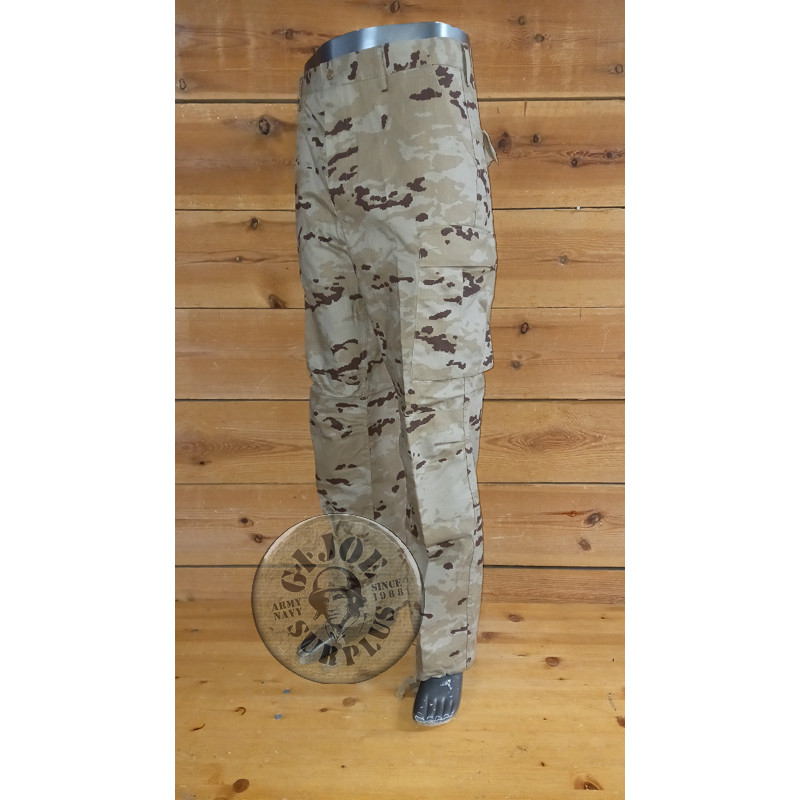 SPANISH ARMY DIGITAL DESERT CAMO TROUSERS AS NEW