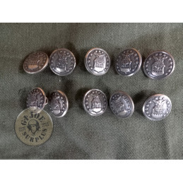 10xUS AIR FORCE SMALL BUTTONS
