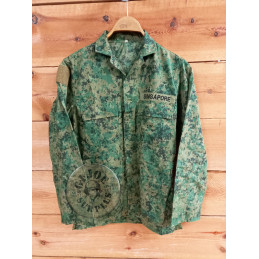 JAQUETES COMBAT EXERCIT SINGAPUR CAMUFLATGE PIXELAT