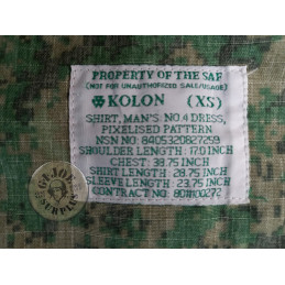 JAQUETES COMBAT EXERCIT SINGAPUR CAMUFLATGE PIXELAT