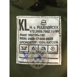 CHAQUETA COMBATE VERDE EJERCITO HOLANDA NUEVAS