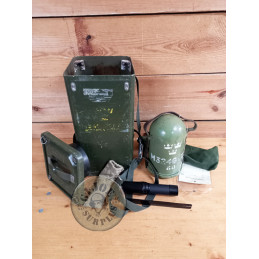 SWEADISH ARMY ARTILLERY OPTICAL SYSTEM "KOMPASSWINKELMATARE" COMPLETE SET