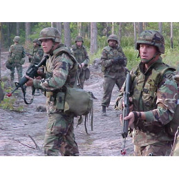 PANTALONES BDU ORIGINALES US ARMY "RIPSTOP  WOODLAND" USADOS