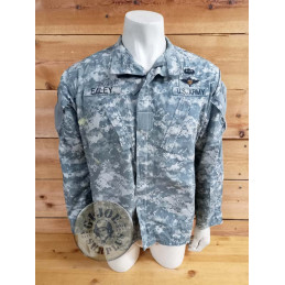 PIEZA UNICA!!! CHAQUETILLA ACU CAMO AT DIGITAL "STAFF SERGEANT" MEDIUM LONG