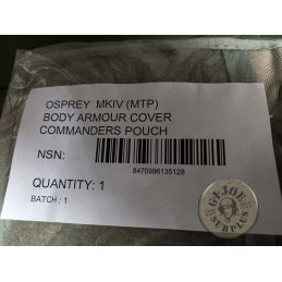 FUNDA MODULAR ADMINISTRADOR MULTICAM/MTP "COMMANDERS POUCH" EQUIPO OSPREY EJERCITO BRITANICO NUEVAS