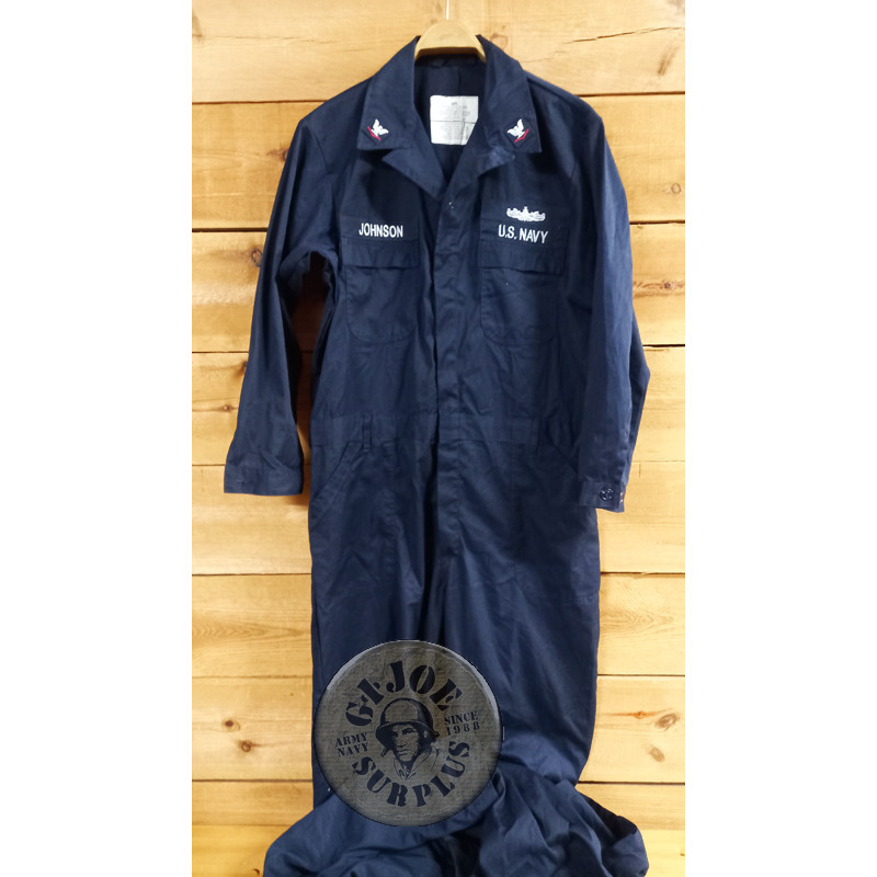 US NAVY WORK OVERALLS USED SUPER GRADE#1 CONDITION