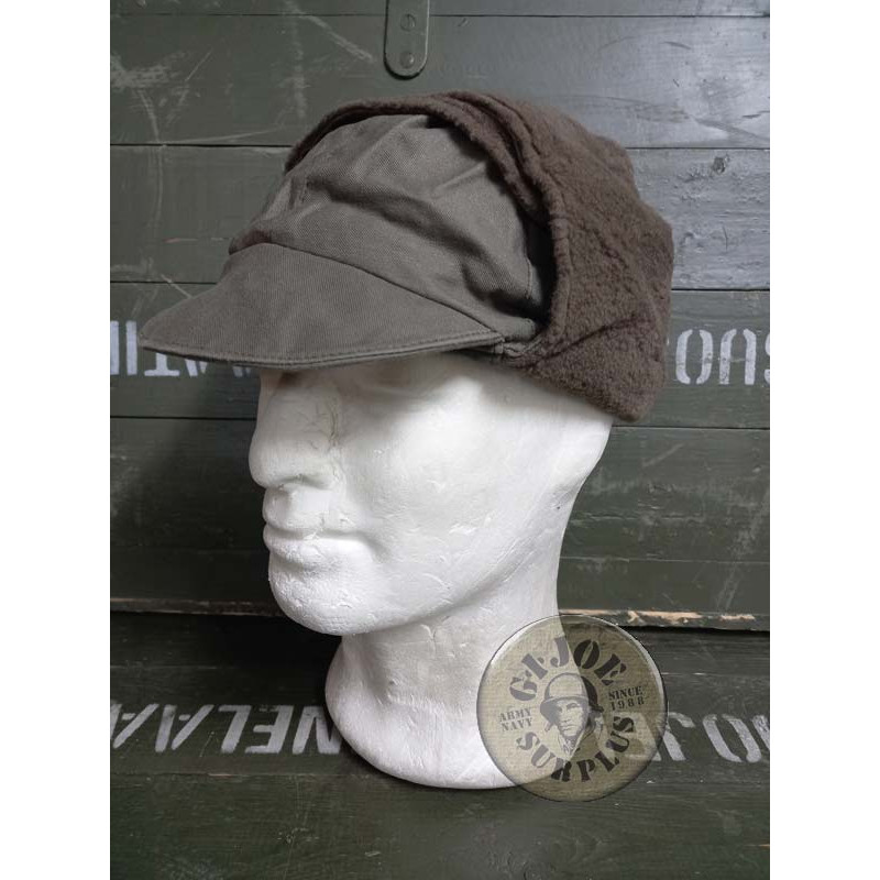 GORRA INVERNAL EJERCITO ALEMAN VERDE COMO NUEVAS