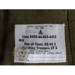 AUSTRALIAN ARMY M1952 WOOL BATTLEDRESS SHORT JACKET NEW