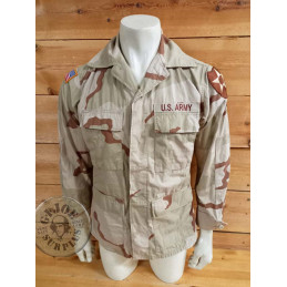 PEÇA UNICA!!! JAQUETA BDU DESERT 3 COLORS SMALL REGULAR