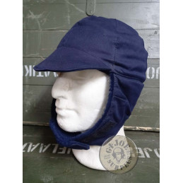 GORRA INVERNAL MARINA ALEMANA AZUL COMO NUEVAS