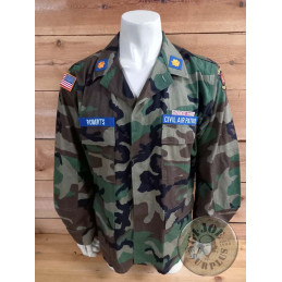 CHAQUETILLA BDU WOODLAND "US CIVIL AIR PATROL TEXAS" XSMALL