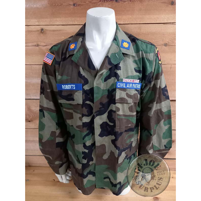 CHAQUETILLA BDU WOODLAND "US CIVIL AIR PATROL TEXAS" XSMALL