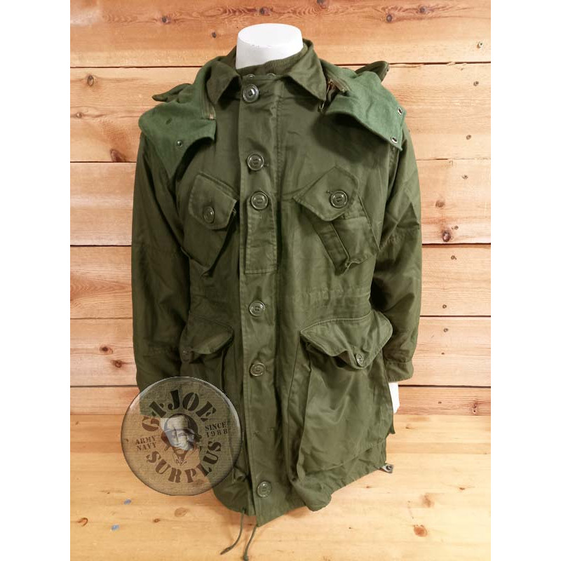 PARKA "EXTREME COLD WEATHER" EXERCIT CANADA VERD OLIVA