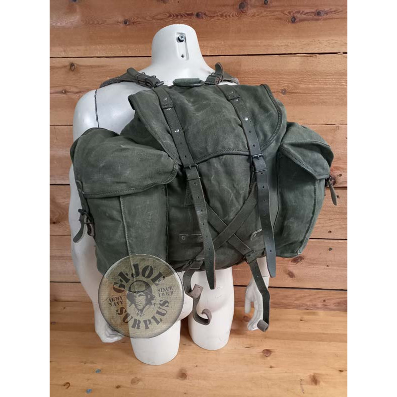 MOCHILAS VINTAGE "M39" EJERCITO SUECIA USADAS
