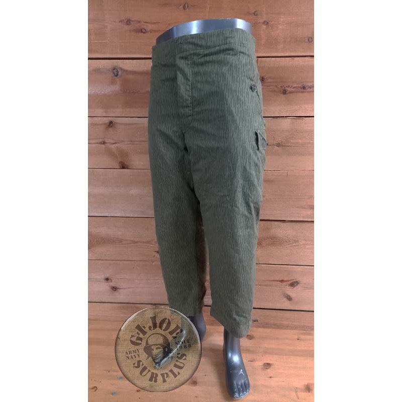 PANTALONES UNIFORME DE INVIERNO CAMO LLUVIA EJERCITO DDR NUEVOS
