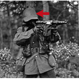 FUNDAS CASCO CON VISERA PARA CAMUFLAJE EJERCITO SUECIA NUEVAS